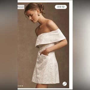 Anthropologie bridal dress